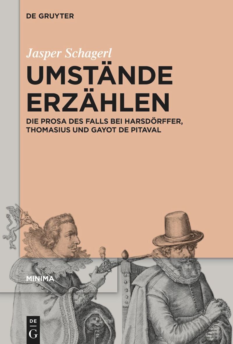 Buchcover des Bandes mit dem Titel Umstände Erzählen von Jasper Schagerl