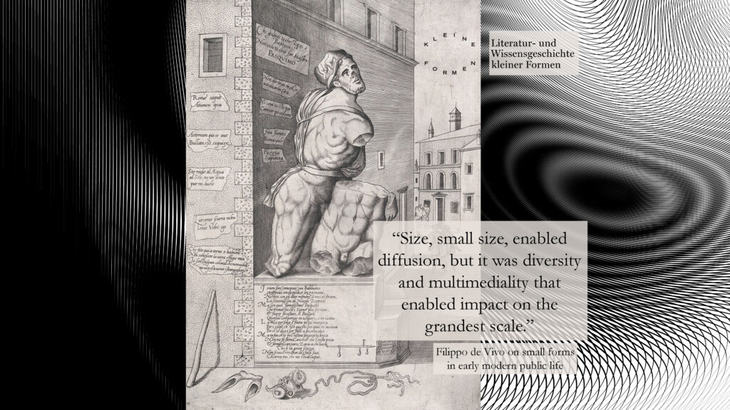 Quote: “Size, small size, enabled diffusion, but it was diversity and multimediality that enabled impact on the grandest scale.”